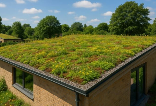Eco Green Roof in Ferndown